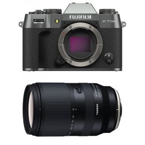 FUJIFILM X-T50 Charcoal + Objectif TAMRON 18-300 mm F/3.5-6.3 Di III-A VC VXD Garanti 3 ans - Neuf