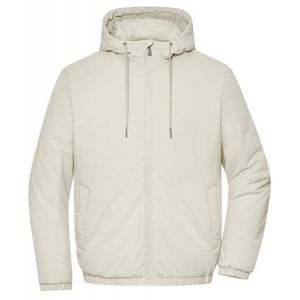 Veste Blouson Bomber - Homme - Jn1380 - Beige Gr&egrave;s - Neuf
