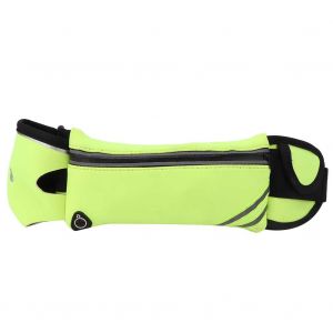 Sac banane extensible et impermeable pour sports de plein air, unisexe (jaune fluo) - Neuf