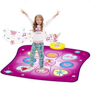 Szczw piste de Danse pour les Enfants âgés de 3 À 8,Jouer Mètres,la Musique de la piste de Danse avec Affichage à LED,la Création de chansons et de Musique Intégré,Cadeau de Noël - Neuf