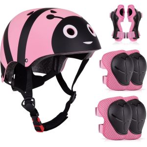 Subzonal-Casque V&eacute;lo Enfant Ajustable Casque Respirant Protection 2-5 Ans Pour Skateboard Cyclisme Roller Casques De Sport Pour Filles Et Gar&ccedil;ons - Neuf