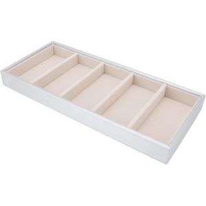 Jlslj-Plateau De Boîte À Lunettes En Velours, Boîtes À Lunettes,Plateau D'affichage De Lunettes Empilable,Organisateur Bijoux,Pour Lunettes Et Plateau D'organisateur De Support De Montre(Gris - Neuf