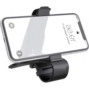 - Support tableau de bord noir - Fixation mobile universelle pour voiture - Multimarque - Design am&eacute;lior&eacute; - Neuf