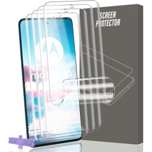 Protection D'&iquest;&iquest;cran pour Motorola Edge 40 Neo/Edge 40, Protection Film TPU 4 Pi&iquest;&iquest;ces, HD Clair Doux Transparent Film de Protection d'&iquest;&iquest;cran pour Motorola Edge 40 Neo/Edge 40 (pas en verre) - Neuf