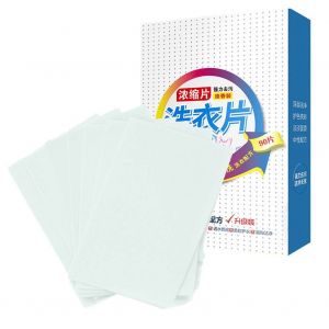 90 comprimes de lessive concentres pour eliminer les odeurs et les taches, faible mousse, pour le nettoyage du linge - Neuf