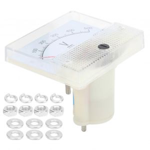 Voltm&egrave;tre pointeur DC Haute Pr&eacute;cision pour &eacute;quipement de mesure de tension 85C1 DC 0500V - Neuf