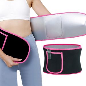 Ceinture Amincissante Et Gainante Pour Femme, Avec Poche, Id&eacute;ale Pour Le Sport - Rose - Neuf