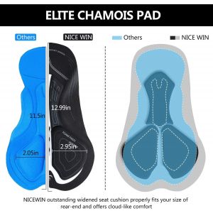 Sports Cuissard De Cyclisme Pour Homme Vélo Shorts De 4d Gel Rembourré Séchage Rapid Pantalon Vtt Respirant Cycliste.[O60] - Neuf