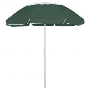 Prolenta Premium - Parasol De Plage Vert 300 Cm - Neuf