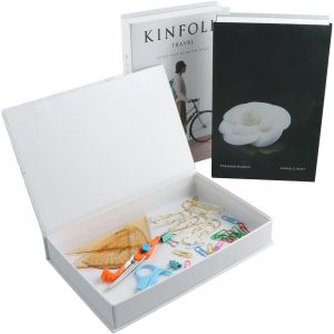 3 PCS Faux Livres D&eacute;coratifs, Bo&icirc;te &agrave; Faux Livres Magn&eacute;tiques, Livre d'affichage Faux &Eacute;l&eacute;gant, Faux Livre de Rangement Empil&eacute;s, Bo&icirc;te de Rangement de Faux Livres, pour la Maison/Table Basse/Bureau (C) - Neuf