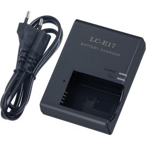 SUBZONAL-LC-E17 Chargeur de batterie pour Canon LC-E17 LP-E17 pour EOS Rebel T7i T6i T6s SL3 SL2 77D 8000D 800D 760D 750D 200D M6 M5 M3 Kiss X8i Appareil photo reflex num&eacute;rique et plus encore - Neuf