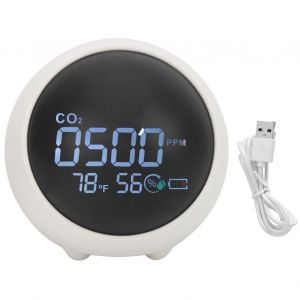 XYONG Detecteur de dioxyde de carbone MY002, ecran LCD portable, outil de test de la qualite du gaz CO2 domestique - Neuf