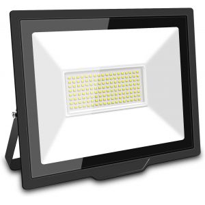 Tianyi-Projecteurs Led Extérieur 100w 10000lm Spot Led Extérieur Blanc Froid 6000k Ip66 Etanche Eclairage Exterieur Lumière De Sécurité Pour Jardin Patio Garage Terrasse Maison - Neuf