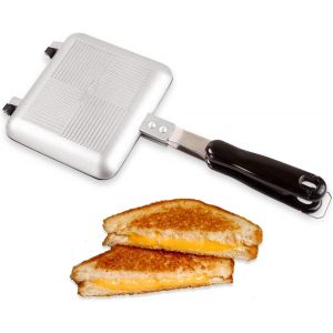 Grille-Pain À Sandwich, Machine À Sandwich De Camping, Fer À Tarte, Gril À Fromage Pour La Cuisinière Ou L'extérieur. - Neuf