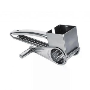 Râpe Multifonctionnelle Kitchen Craft Râpe À Fromage Rotative En Acier Inoxydable 1 Tambours Outil De Déchiquetage Râpe À Fromage En Acier Inoxydable - Neuf
