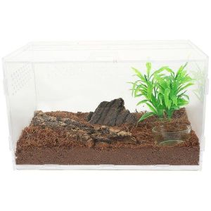 Terrarium D'élevage De Reptiles En Acrylique De Qualité Supérieure ¿ Enceinte Transparente, Durable Et Facile À Nettoyer Pour Lézards, Serpents, Grenouilles Et Autres - Neuf