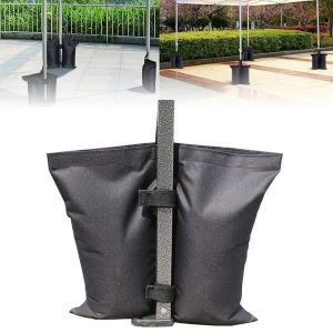 Sacs De Lestage Robustes Pour Auvents Escamotables - Sacs De Sable Durables Pour Tentes, Fixation S&eacute;curis&eacute;e, Tissu Oxford Imperm&eacute;able, Capacit&eacute; De 20 &Agrave; 25 Lb - Neuf