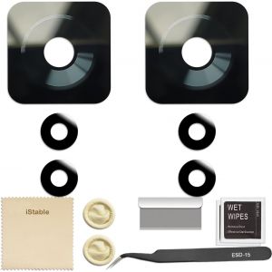 2 Lot Kit De R&eacute;paration Complet Pour Objectif De Cam&eacute;ra Arri&egrave;re Compatible Avec Xiaomi 12t Verres Lentille - Neuf