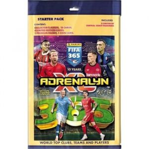 M&eacute;gapack De Cartes &Agrave; Collectionner - Panini - Adrenalyn Fifa 365 2024-2025 - Dor&eacute; - 1 Classeur - 4 Enveloppes - Neuf
