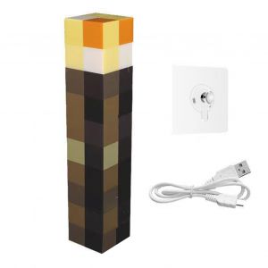 HJLIAN Lampe torche murale rechargeable USB a LED, style Brownstone, ideale pour la chambre a coucher - Neuf