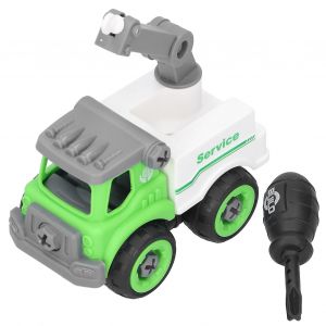 D&eacute;monter Jouet Bricolage &Eacute;crou Assemblage Construction Construction Construction Ing&eacute;nierie Grue V&eacute;hicule Jouet Pour Les Enfants 3-6 Ans - Neuf