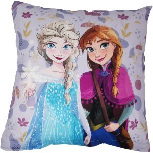 Eryi-Housse De Coussin Décorative Pour Enfant - 40 X 40 Cm - Sans Rembourrage - Sans Coussin - En Coton (La Reine Des Neiges 02 A1) - Neuf