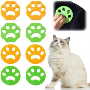 MEVRONISSHOP-Anti Poil Machine &agrave; Lave, Attrape Poils Machine a Laver, Boule Anti Poils Machine a Laver, Ramasse Poils Animaux Machine a Laver pour Chien Chats Poils d'animaux V&ecirc;tements - Neuf