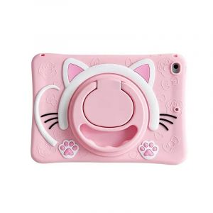Étui Pour Enfants Pour Samsung Galaxy Tab A 8.0 Sm-T290/T295 2019 10.1 T510 T515 Housse De Tablette Tab A7 Lite8.7 A9 + 11 Support Coque Antichoc-S6 Lite 10.4inch-Pinkcat No Belt - Neuf