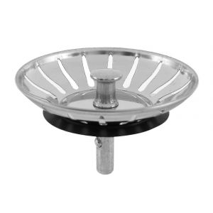 Diam&egrave;tre 78mm Acier inoxydable &Eacute;vier de cuisine Cr&eacute;pine Bouchon D&eacute;chets Bouchon &Eacute;vier Filtre - Neuf