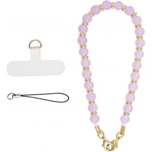 Kal-Bracelet Telephone Chaîne De Téléphone Portable, Bijoux De Telephone Lanière De Téléphone Perlée Chaine Telephone Portable, Chaîne De Téléphone Portable Perles - Neuf