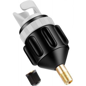 Acdsgd-Adaptateur De Valve, Adaptateur De Pompe &Agrave; Air, Adaptateur De Valve D'air, Pompe Sup Pour Planches De Paddle, Adaptateur De Compresseur, Accessoires Pour Cano&euml;, Bateau &Agrave; Rames Gonflable, Planche De - Neuf