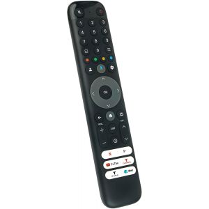 VornixorSarlshop-Remplacement T&eacute;l&eacute;commande TCL RC833 GUB1, Compatible avec T&eacute;l&eacute;commande TCL Smart TV Bluetooth d'origine - Neuf
