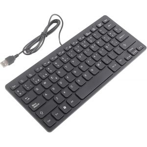 LETNERNY-Clavier Clavier Portable Mini Clavier Clavier Filaire Portable Pour Ordinateur De Bureau Pour Ordinateur - Neuf