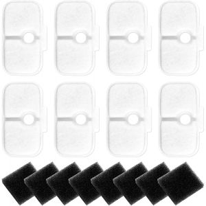 Pack De 8 Filtres Petlibro Pour Fontaine À Eau Chat ¿ Cartouche De Remplacement Compatible Distributeur Automatique, Filtration 4 Étapes Anti-Peluches/Chlore/Impuretés (Fontaine Eau Chat/Chien) - Neuf