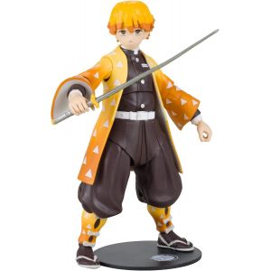 Dda-Toys, Demon Slayer Figurine D'action Zenitsu Agatsuma De 17,8 Cm, Netflix Demon Slayer Anime Series Figurine De Collection Avec Base De Collection ¿ À Partir De 12 Ans - Neuf