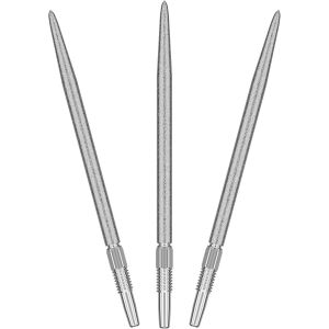 Darts Swiss Point SLK Luke Littler Pointes de Fléchettes (Lot de 3 Embouts) 30MM/35MM/42MM-Or/Argent/Noir|Texturées Rugueuses,Fléchettes de Rechange en Acier,Accessoires Professionnels.[N158] - Neuf