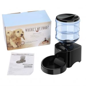 Hjlian Distributeur Automatique De Nourriture Pour Animaux De Compagnie, 5,5 L - Neuf