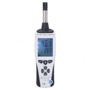 Thermometre hygrometre portable ET-951, thermometre numerique LCD, compteur de temperature et d'humidite - Neuf