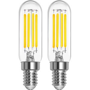 T22 E14 Ampoules Led Réfrigérateur 3w Blanc Chaud 2700k,Ses Pygmy Bulbs Remplacement Des Ampoules E14 Réfrigérateur 25w,300 Lumen,Petites Ampoules À Vis Pour Luminaire De Nuit,Pack De 2 - Neuf