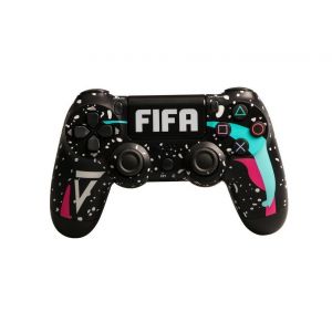 Manette Ps4 Tierce - Compatible Ps4, Ps4 Slim, Ps4 Pro, Sans Fil, Ergonomique, Port&eacute;e 10 M, Batterie 1000 Mah - Neuf