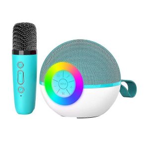 Mini haut-parleur de machine de karaok&eacute;,Jouet de chanson de microphone Bluetooth portable,A - Neuf