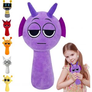 DDA-Spunky Plushies Toys, Sprunki Peluche Poupée, Spunky Peluche, Jouet en Peluches Sprunki, Sprunki Plush Toy, Sprunki Incrediboxs Peluche, Soft and Cute Plush Stuffed - Neuf