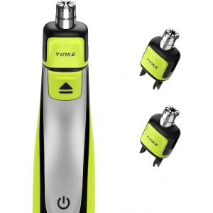 Replacement Head For One Blade Qp2520 Qp2630 Qp2530 Qp2620 Qp2724 Qp2734 Qp4631 Qp2824 And Oneblade Pro 360 Electric Shaver, Waterproof Blades (2pcs), Black And Green - Neuf