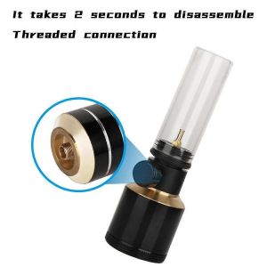 Lampe &Agrave; Bougie Camping Gas Iamp Avec Lampe &Agrave; Gaz D'atmosph&egrave;re De Canette Vide - Neuf