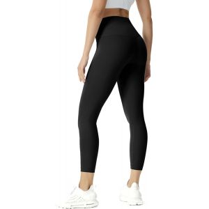 Jexnovashop-Legging Femmes Pantalon De Sport, Taille Haute, Push Up Butt Lift, Leggings Pantalons De Yoga, Opaque, Doux, Grande Taille - Neuf