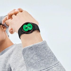 Smartwatch Lunette Anneau Avec &Eacute;chelle Montre Pare-Chocs M&eacute;tal Remplacement Pour Samsung 42mm,Type E Cercle Noir Lettre Rouge - Neuf