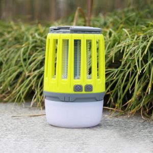 HJLIAN Lampe solaire anti-moustiques verte (sans panneau solaire ni batterie) - Neuf