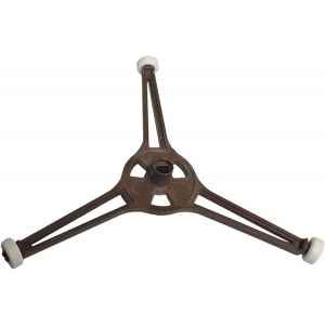 Support De Plateau En Verre Pour Micro-Ondes - Triple Bras Rotatif - Plateau Tournant Pour Four À Micro-Ondes - Support Pour Plateau Tournant De 24,5 Cm[Z1261] - Neuf
