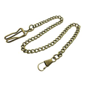 Unisexe Rétro Antique Cadeau Poche Chaîne Montre Porte Collier Jean Ceinture Décor - Neuf