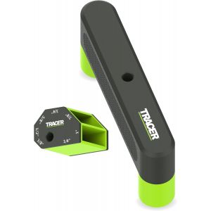 Mevronisshop-Guide De Marquage &iquest; Centre Finder & Scribe Block Avec Trou Qui S'adapte Au Crayon - Neuf